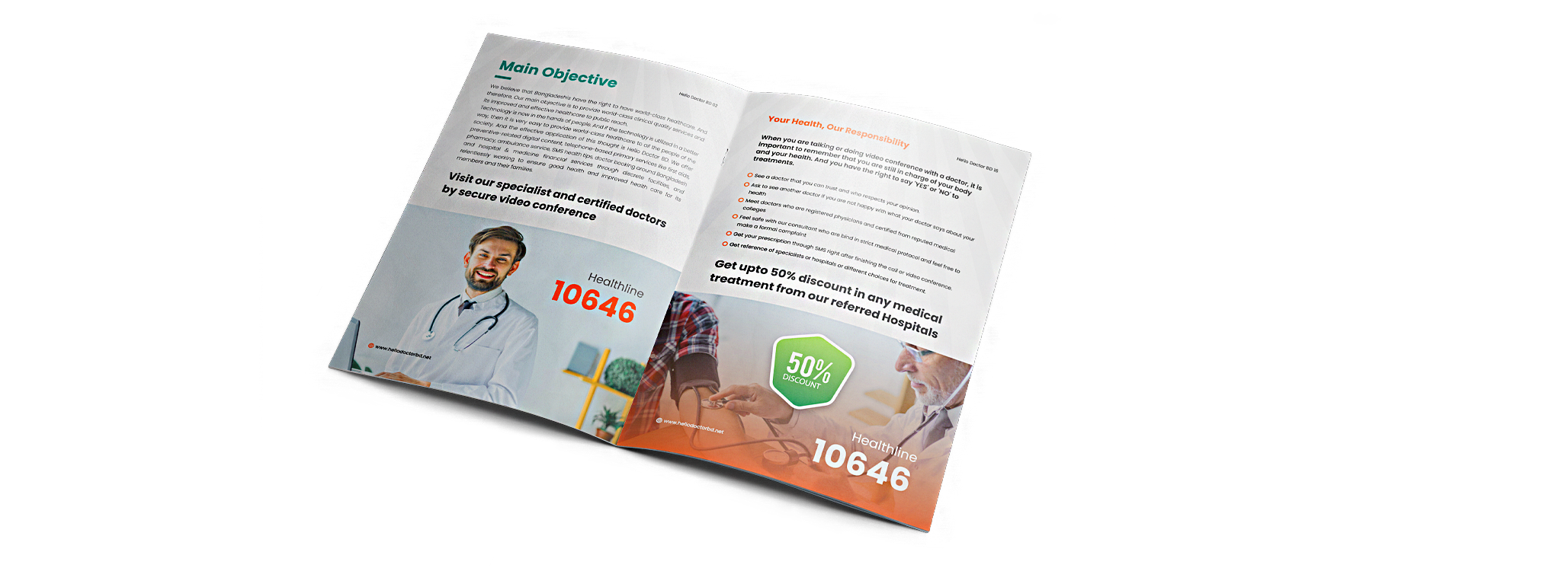 Hellow Doctors Brochure Designe Company
