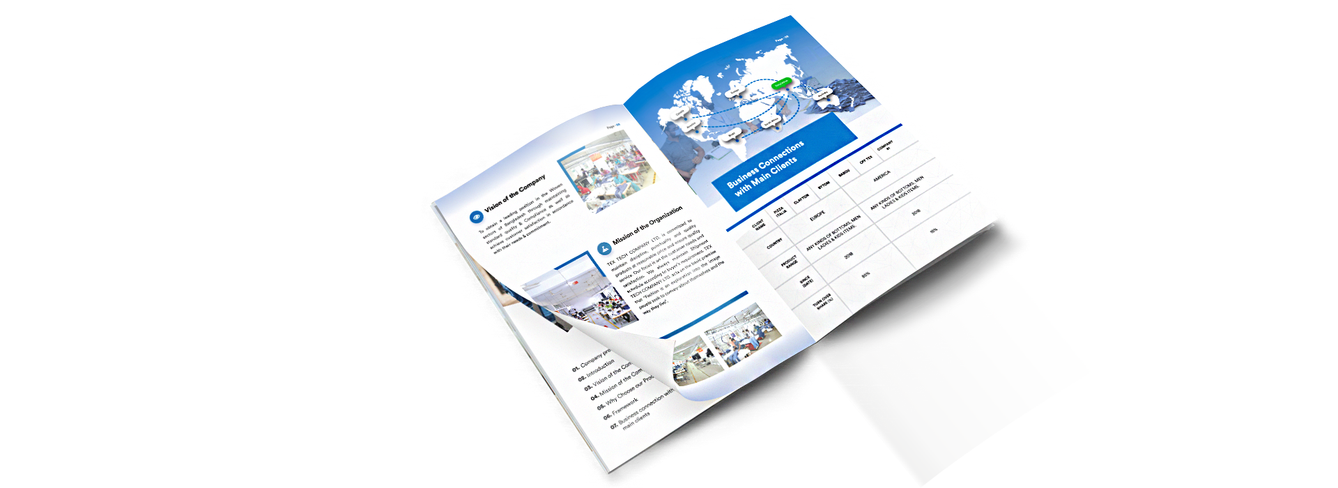 textech Brochure Designe Agency in Bangladesh