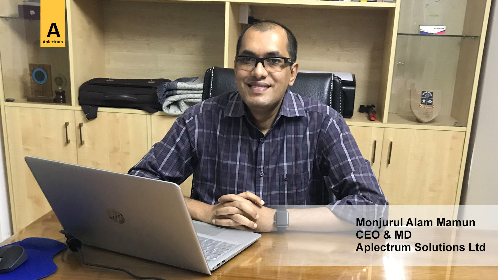 Monjurul Alam Mamun, CEO & MD of the Aplectrum Solutions Ltd