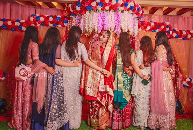 Group Wedding photography sample in Bangladesh