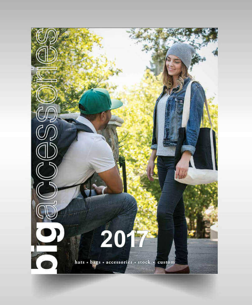 Brochure Design work sample of Big Accessories