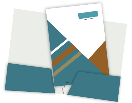 Brochure design services with Flap and Inserts