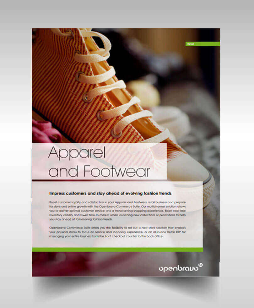 Brochure Design work sample of Openbrand