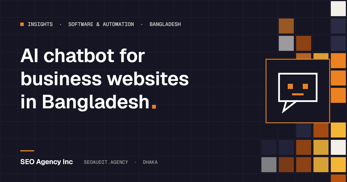 AI chatbot for business websites in Bangladesh: a practical guide