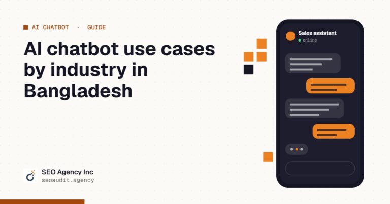 AI chatbot use cases by industry in Bangladesh
