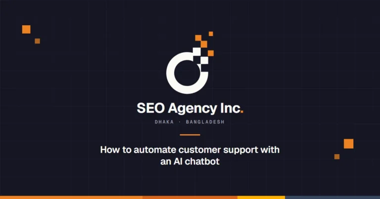 How to automate customer support with an AI chatbot
