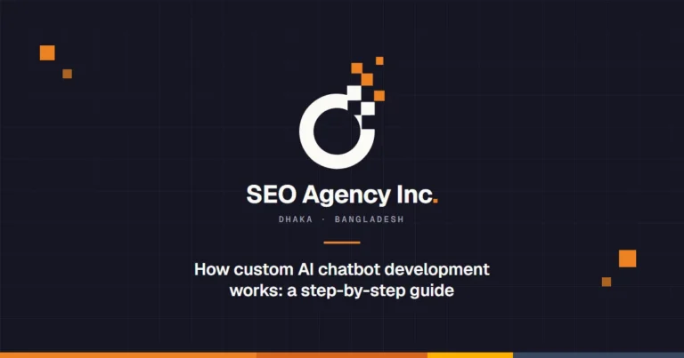 How custom AI chatbot development works: a step-by-step guide