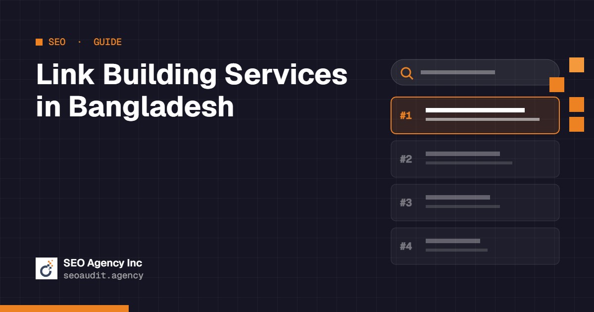 Link building service in Bangladesh, methods and best practices