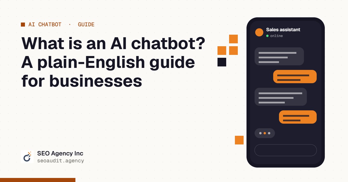 What is an AI chatbot? A plain-English guide for businesses